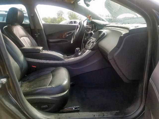 1G4GC5EG5AF239918 - 2010 BUICK LACROSSE C BLACK photo 5