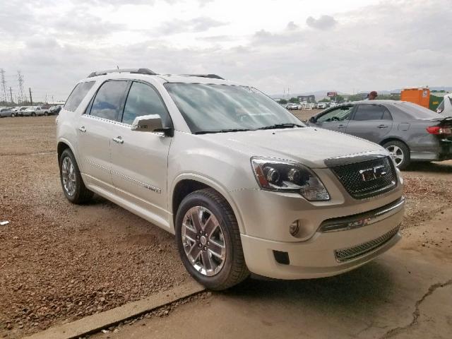 1GKKRTED6CJ130007 - 2012 GMC ACADIA DEN WHITE photo 1