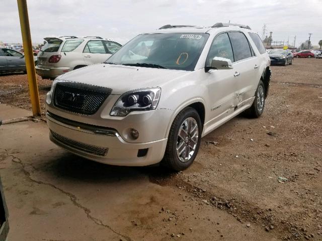 1GKKRTED6CJ130007 - 2012 GMC ACADIA DEN WHITE photo 2