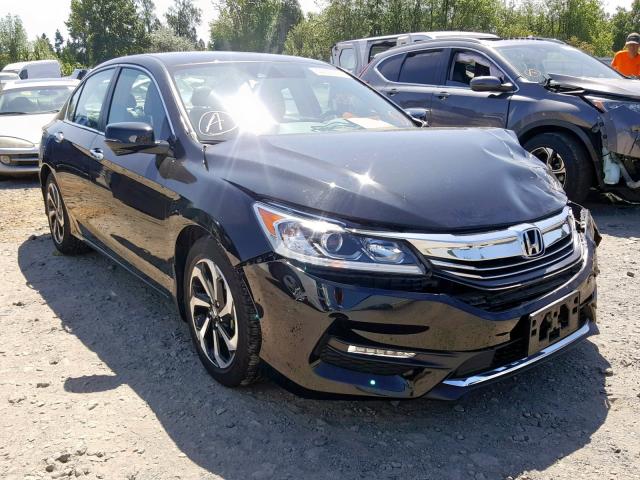 1HGCR2F96GA167540 - 2016 HONDA ACCORD EXL BLACK photo 1