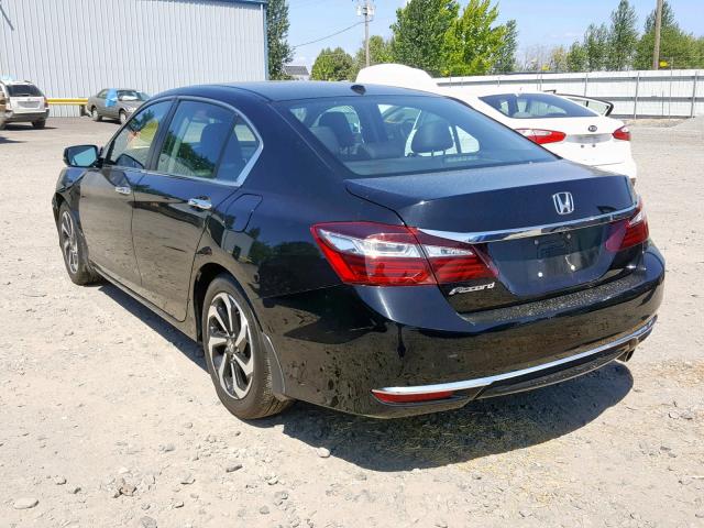 1HGCR2F96GA167540 - 2016 HONDA ACCORD EXL BLACK photo 3