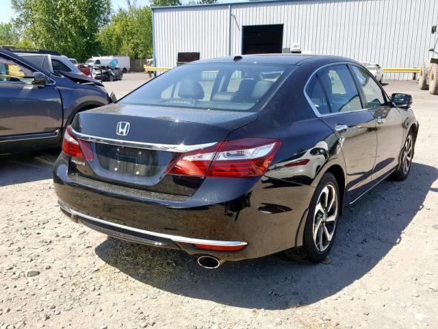 1HGCR2F96GA167540 - 2016 HONDA ACCORD EXL BLACK photo 4