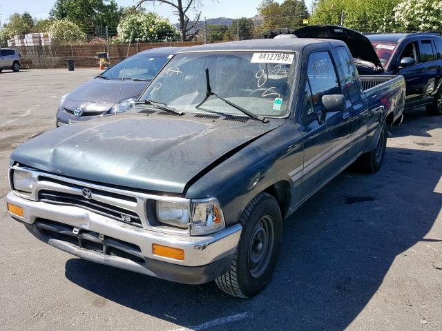 JT4VN93D5R5040388 - 1994 TOYOTA PICKUP 1/2 GREEN photo 2