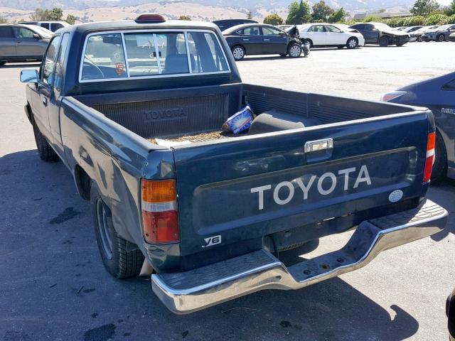 JT4VN93D5R5040388 - 1994 TOYOTA PICKUP 1/2 GREEN photo 3