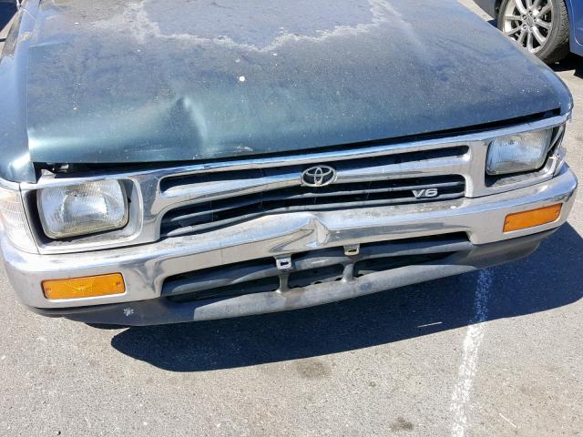 JT4VN93D5R5040388 - 1994 TOYOTA PICKUP 1/2 GREEN photo 9