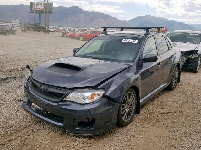 JF1GV7E64DG019952 - 2013 SUBARU IMPREZA WR GRAY photo 2