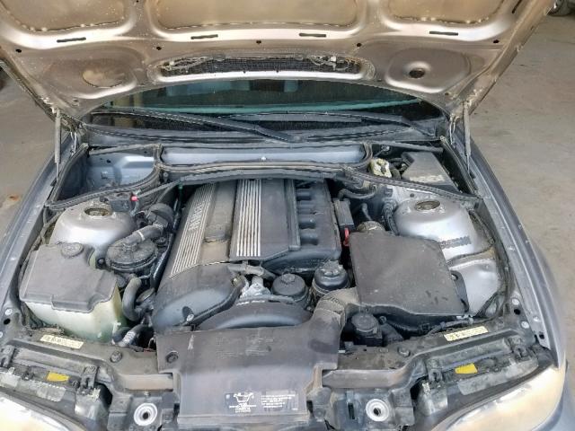 WBABD33484PL03535 - 2004 BMW 325 CI GRAY photo 7