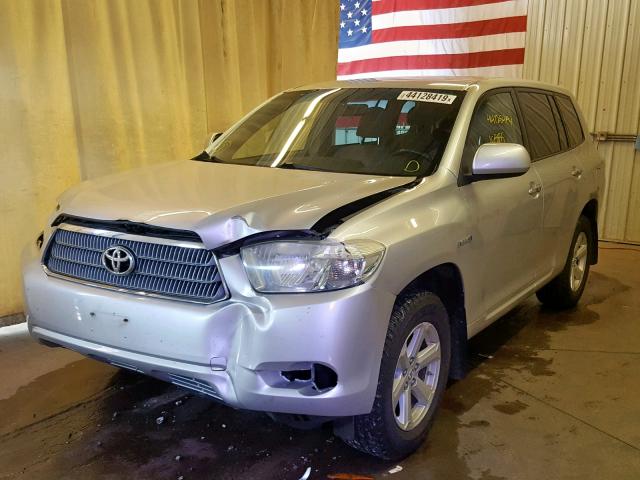 JTEEW41A082007013 - 2008 TOYOTA HIGHLANDER SILVER photo 2