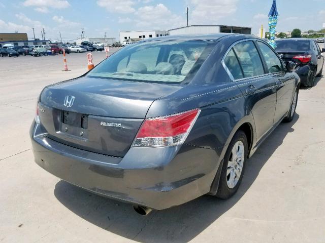 1HGCP2F41AA034718 - 2010 HONDA ACCORD LXP GRAY photo 4