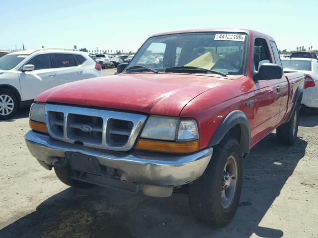 1FTZR15X8XPB00213 - 1999 FORD RANGER SUP RED photo 2