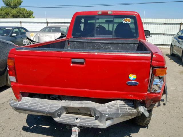 1FTZR15X8XPB00213 - 1999 FORD RANGER SUP RED photo 6