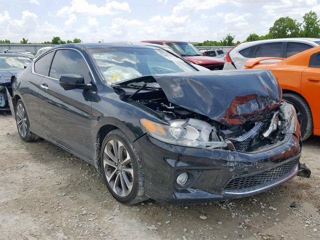 1HGCT2B82DA002062 - 2013 HONDA ACCORD EXL BLACK photo 1