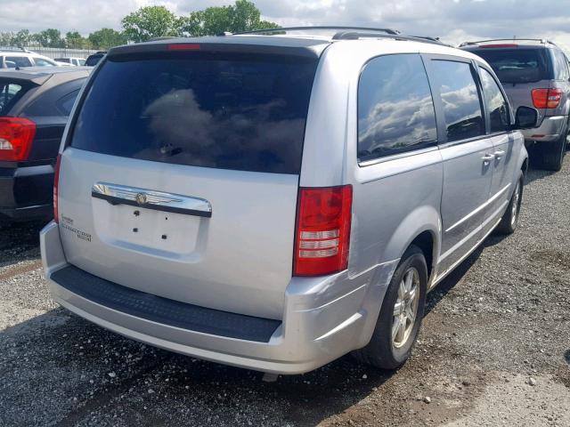 2A8HR54P98R697398 - 2008 CHRYSLER TOWN & COU SILVER photo 4