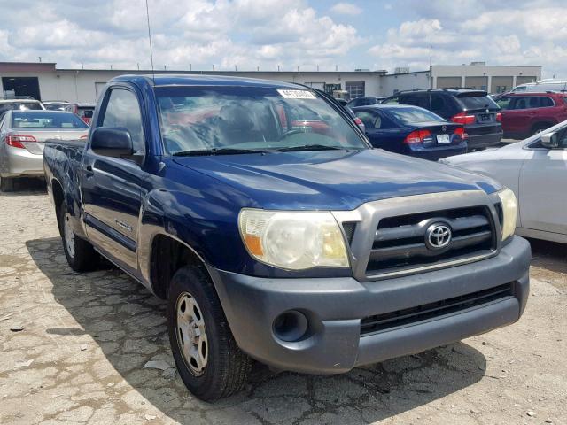 5TENX22N98Z540870 - 2008 TOYOTA TACOMA BLUE photo 1