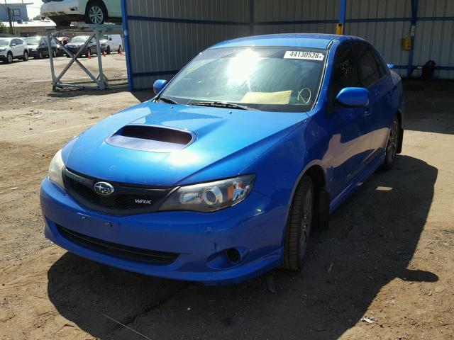 JF1GE76669G505264 - 2009 SUBARU IMPREZA WR BLUE photo 2