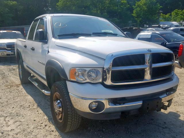 3D7KS28D85G838517 - 2005 DODGE RAM 2500 S თეთრი ფოტო 1
