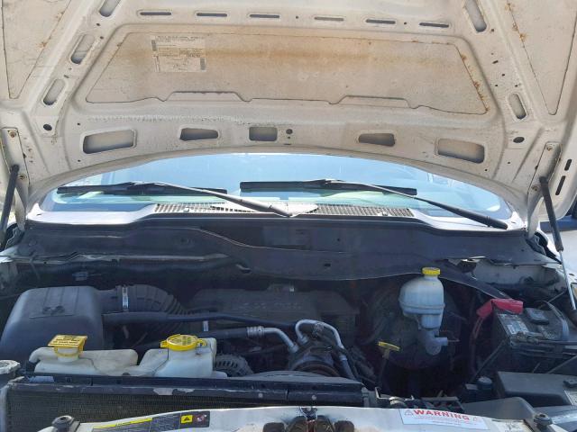 3D7KS28D85G838517 - 2005 DODGE RAM 2500 S თეთრი ფოტო 7