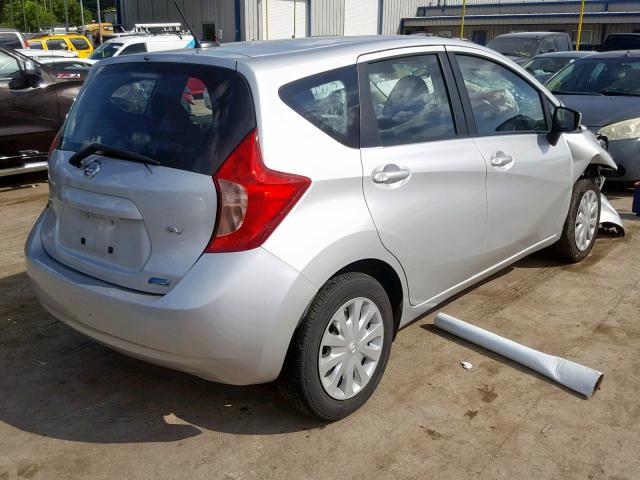 3N1CE2CPXGL356698 - 2016 NISSAN VERSA NOTE SILVER photo 4