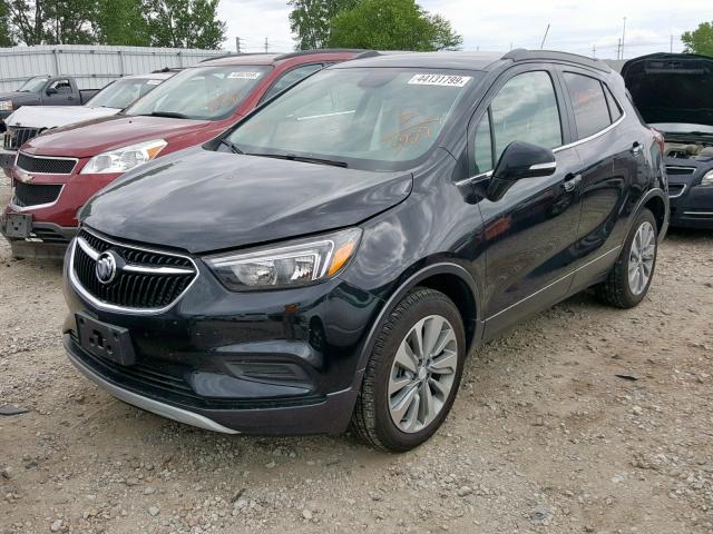 KL4CJESB3JB543929 - 2018 BUICK ENCORE PRE BLACK photo 2