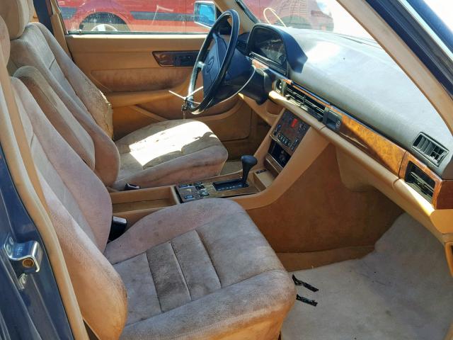 WDBCA39D6GA230274 - 1986 MERCEDES-BENZ 560 SEL BLUE photo 5