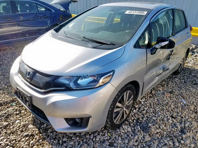 JHMGK5H79GX019606 - 2016 HONDA FIT EX SILVER photo 2