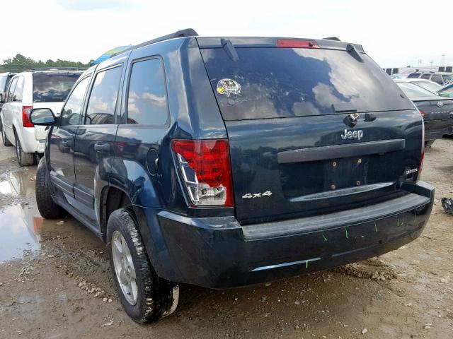 1J4HR48N55C539083 - 2005 JEEP GRAND CHER BLUE photo 3