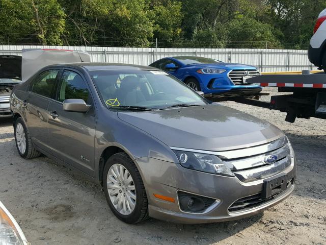 3FADP0L30AR320218 - 2010 FORD FUSION HYB GRAY photo 1