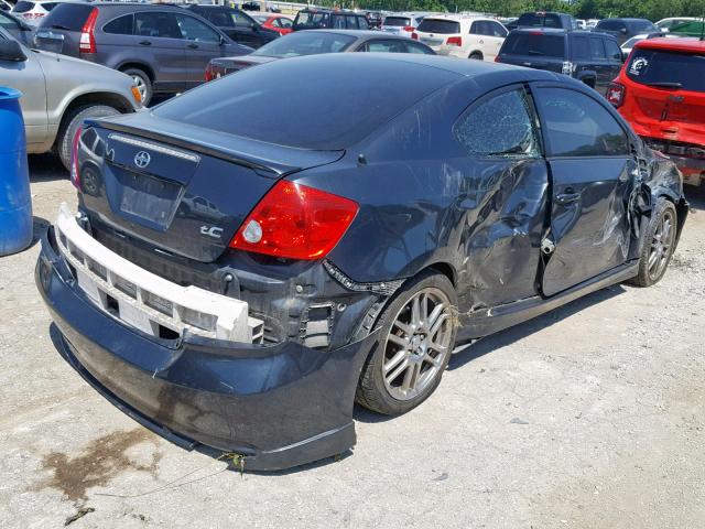 JTKDE167X50035061 - 2005 TOYOTA SCION TC CHARCOAL photo 4