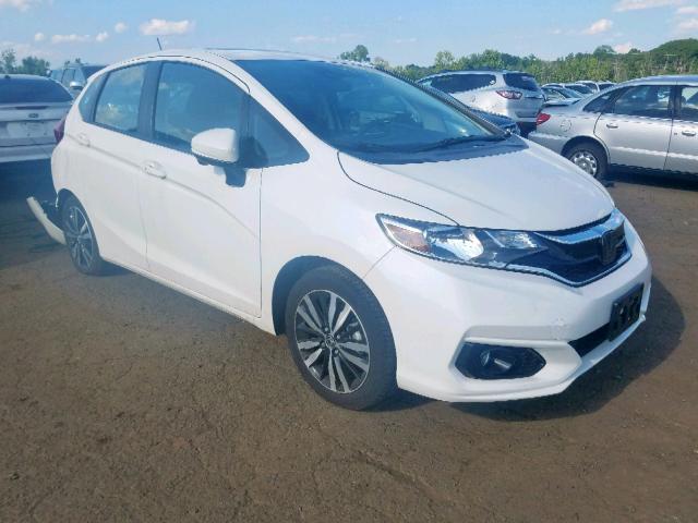 3HGGK5H89JM734958 - 2018 HONDA FIT EX WHITE photo 1