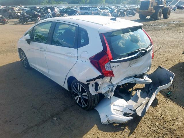 3HGGK5H89JM734958 - 2018 HONDA FIT EX WHITE photo 3