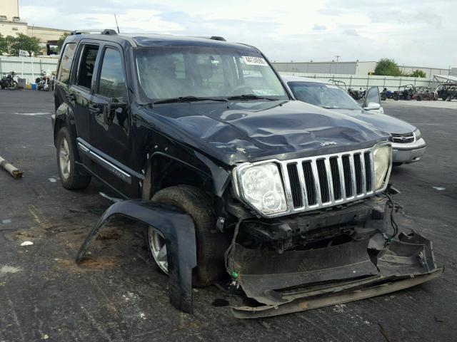 1J4PP5GK8BW548384 - 2011 JEEP LIBERTY LI BLACK photo 1