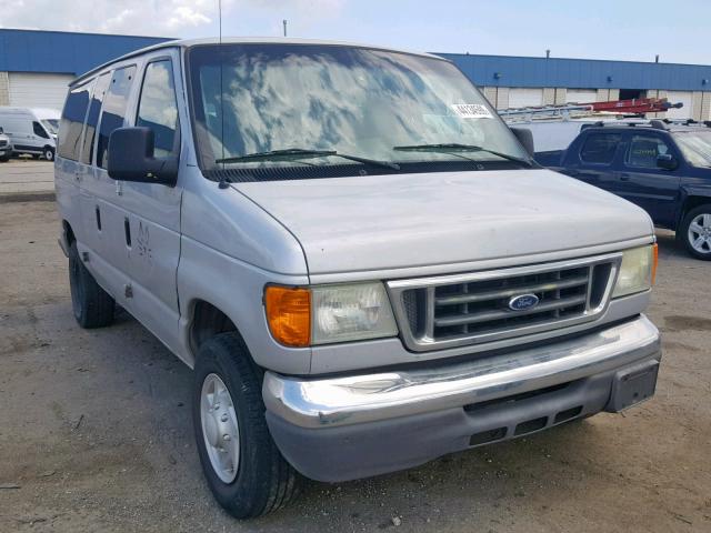 1FBNE31L66HB41638 - 2006 FORD ECONOLINE SILVER photo 1