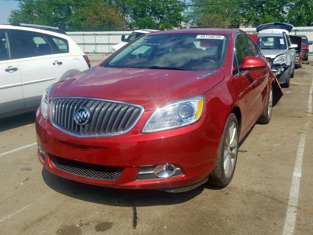 1G4PR5SK9F4213025 - 2015 BUICK VERANO CON RED photo 2