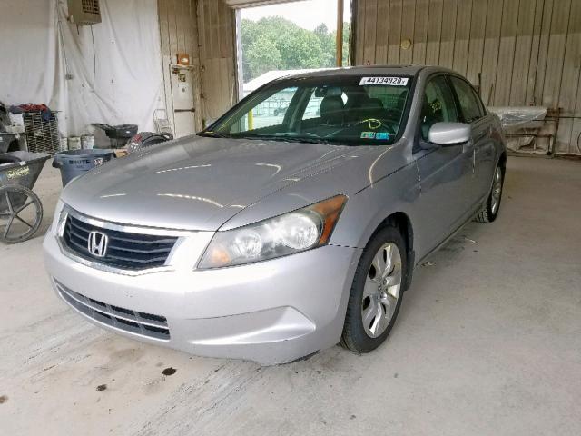 1HGCP26858A122281 - 2008 HONDA ACCORD EXL SILVER photo 2