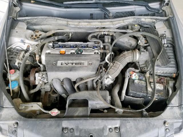 1HGCP26858A122281 - 2008 HONDA ACCORD EXL SILVER photo 7