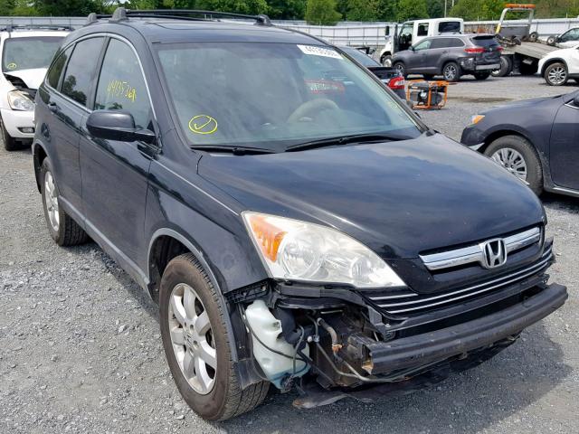 5J6RE48789L010184 - 2009 HONDA CR-V EXL BLACK photo 1