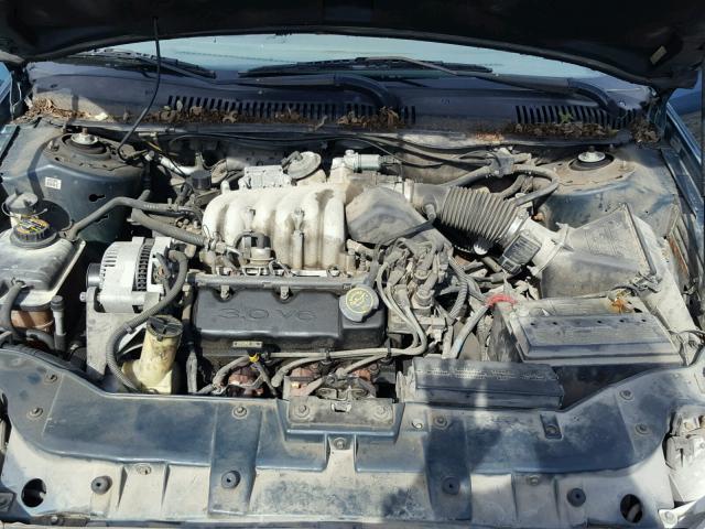 1MELM50U8VA609693 - 1997 MERCURY SABLE GS GREEN photo 7