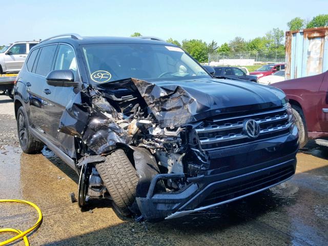 1V2NR2CA9KC560787 - 2019 VOLKSWAGEN ATLAS SEL BLACK photo 1