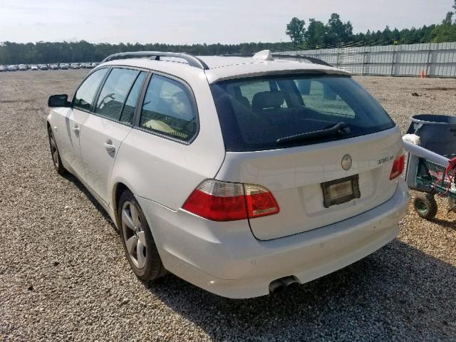 WBANN73516CN02740 - 2006 BMW 530 XIT WHITE photo 3
