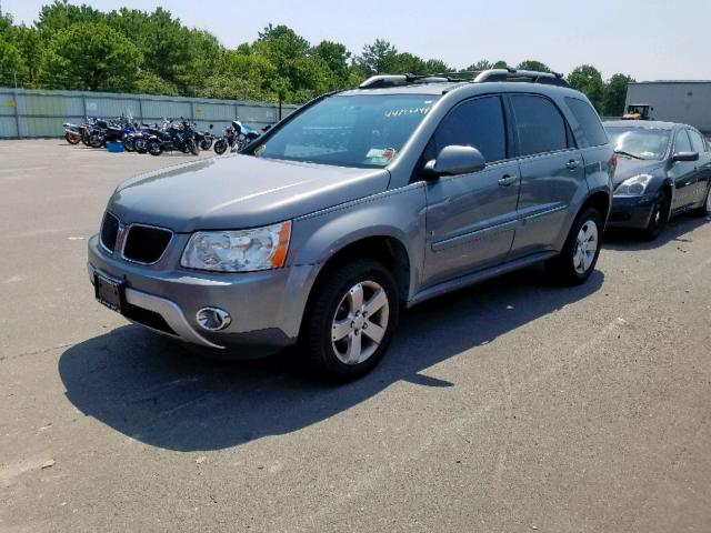 2CKDL73F966073779 - 2006 PONTIAC TORRENT GRAY photo 2