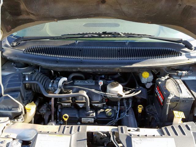 2C8GP64L35R594418 - 2005 CHRYSLER TOWN & COU TAN photo 7