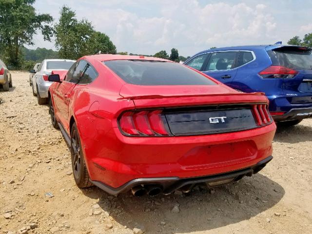 1FA6P8CF2K5163765 - 2019 FORD MUSTANG GT RED photo 3