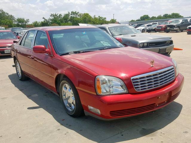 1G6KD54Y45U224515 - 2005 CADILLAC DEVILLE BURGUNDY photo 1