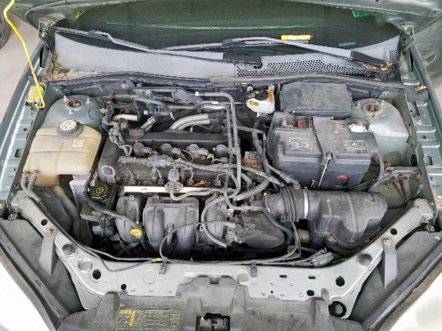 1FAFP37N56W164171 - 2006 FORD FOCUS ZX5 BLUE photo 7