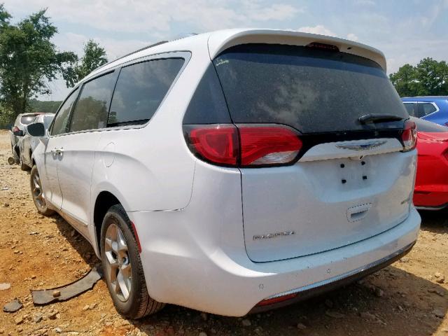2C4RC1GGXJR320845 - 2018 CHRYSLER PACIFICA L WHITE photo 3
