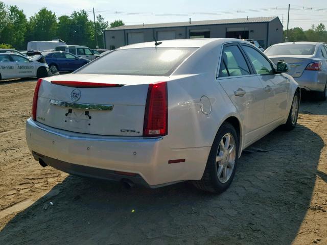 1G6DT57VX80158819 - 2008 CADILLAC CTS HI FEA WHITE photo 4