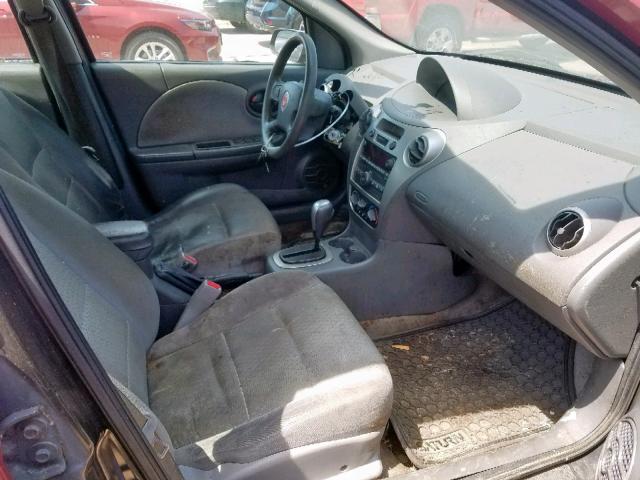 1G8AJ55F87Z132273 - 2007 SATURN ION LEVEL MAROON photo 5