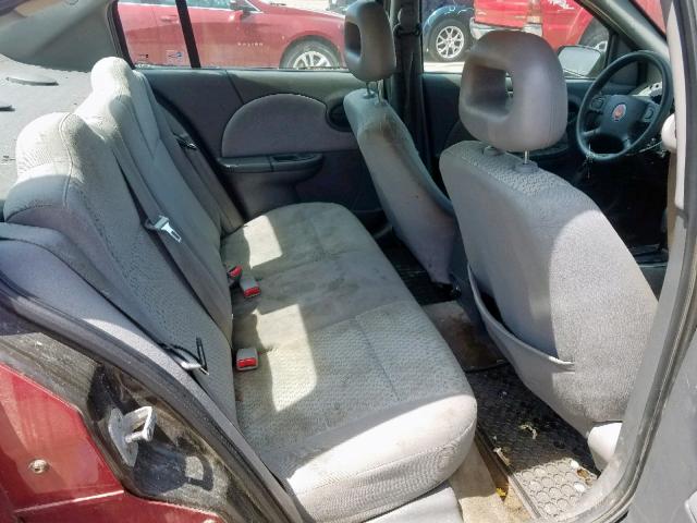 1G8AJ55F87Z132273 - 2007 SATURN ION LEVEL MAROON photo 6