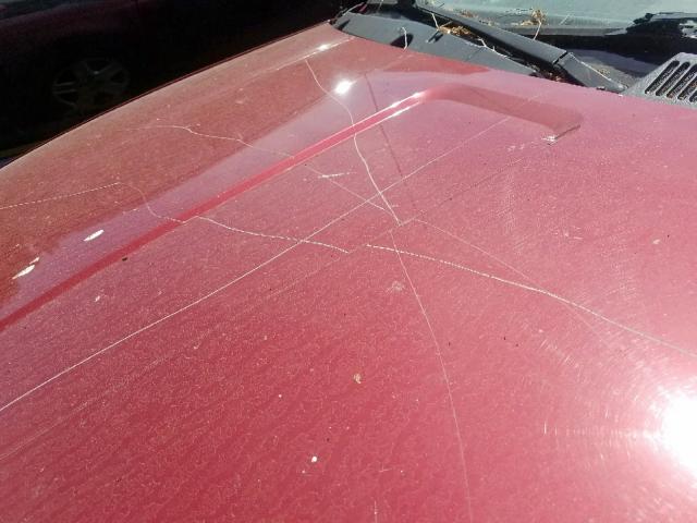 1G8AJ55F87Z132273 - 2007 SATURN ION LEVEL MAROON photo 9