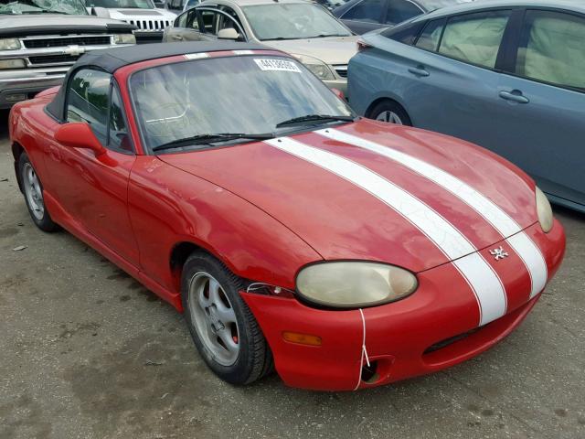 JM1NB3530X0135476 - 1999 MAZDA MX-5 MIATA RED photo 1